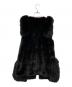 SAGA FURS (サガファーズ) ファーベスト ブラック サイズ:不明：15000円