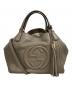 GUCCI（グッチ）の古着「ソーホーインターロッキングＧショルダーバッグ」｜ベージュ