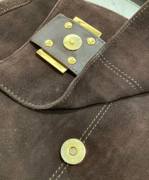 FENDI（フェンディ）FENDI (フェンディ) ワンショルダーバッグ ブラウンの古着・服飾アイテム