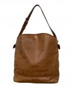 LOEWEロエベ）の古着「レザーハンドバッグ」｜ブラウン