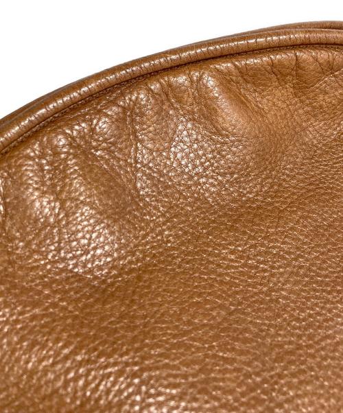 LOEWE（ロエベ）LOEWE (ロエベ) レザーハンドバッグ ブラウンの古着・服飾アイテム