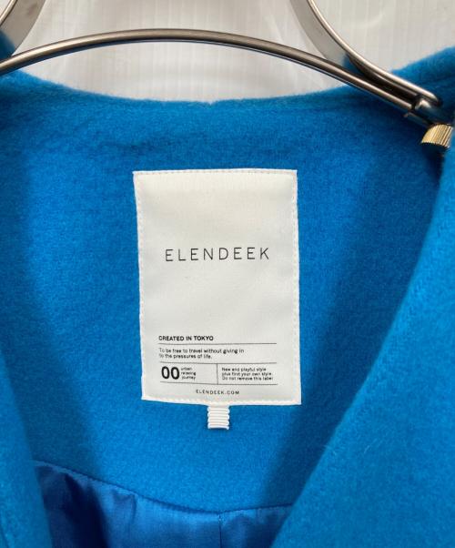 ELENDEEK（エレンディーク）ELENDEEK (エレンディーク) ショートコート ブルー サイズ:00の古着・服飾アイテム