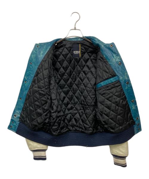 AVIREX（アヴィレックス）AVIREX (アヴィレックス) スタジャン グリーン サイズ:Mの古着・服飾アイテム