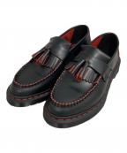 Dr.Martensドクターマーチン）の古着「ADRIAN レッドステッチ タッセル ローファー」｜ブラック