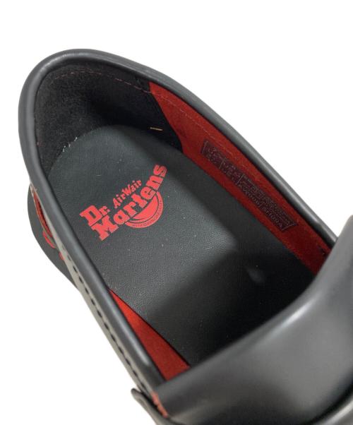 Dr.Martens（ドクターマーチン）Dr.Martens (ドクターマーチン) ADRIAN レッドステッチ タッセル ローファー ブラック サイズ:UK7の古着・服飾アイテム