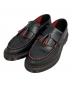 Dr.Martens（ドクターマーチン）の古着「ADRIAN レッドステッチ タッセル ローファー」｜ブラック