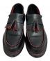 中古・古着 Dr.Martens (ドクターマーチン) ADRIAN レッドステッチ タッセル ローファー ブラック サイズ:UK7：16000円