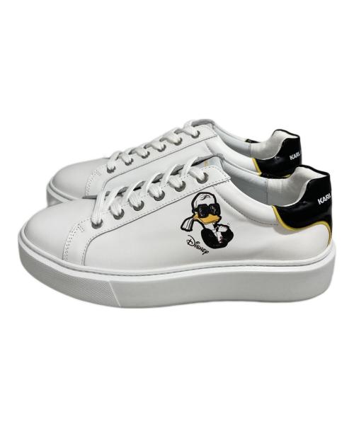 Karl Lagerfeld（カール ラガーフェルド）KARL LAGERFELD (カール ラガーフェルド) Disney (ディズニー) スニーカー ネイビー サイズ:39の古着・服飾アイテム