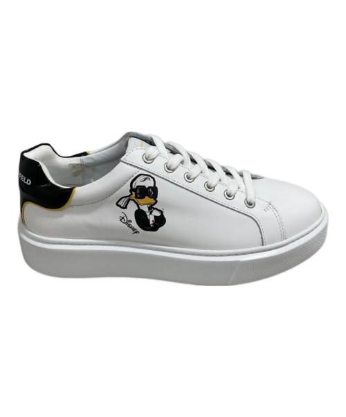 Karl Lagerfeld（カール ラガーフェルド）KARL LAGERFELD (カール ラガーフェルド) Disney (ディズニー) スニーカー ネイビー サイズ:39の古着・服飾アイテム