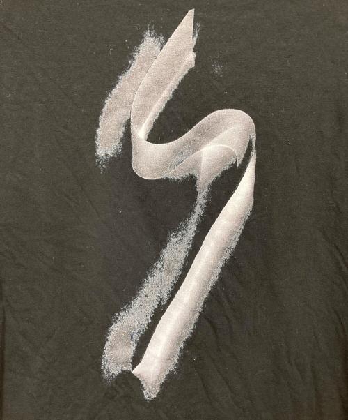 Yohji Yamamoto pour homme（ヨウジヤマモト プールオム）Yohji Yamamoto pour homme (ヨウジヤマモト プールオム) グラフィックプリント長袖カットソー ブラック サイズ:3の古着・服飾アイテム