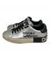 DOLCE & GABBANA (ドルチェ＆ガッバーナ) ポトルフィーノローカットスニーカー シルバー サイズ:6：10000円