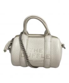 MARC JACOBS（マークジェイコブス）の古着「ザ レザ－ダッフルバッグ ミニ」｜ホワイト