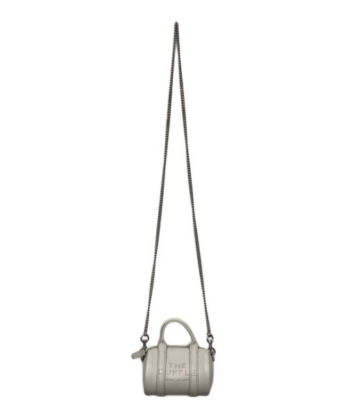 MARC JACOBS（マークジェイコブス）MARC JACOBS (マークジェイコブス) ザ レザ－ダッフルバッグ ミニ ホワイトの古着・服飾アイテム
