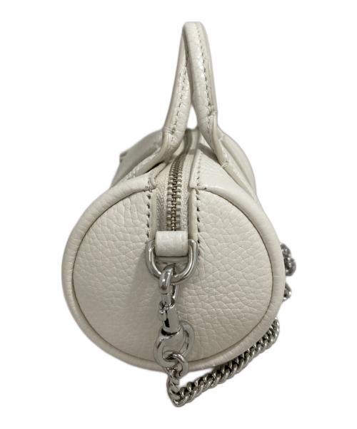 MARC JACOBS（マークジェイコブス）MARC JACOBS (マークジェイコブス) ザ レザ－ダッフルバッグ ミニ ホワイトの古着・服飾アイテム