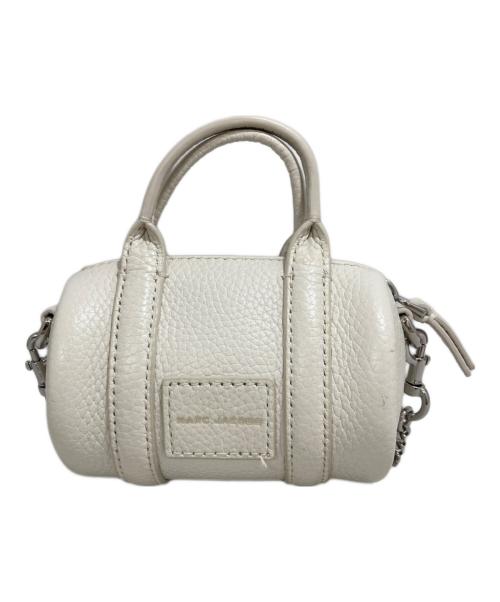 MARC JACOBS（マークジェイコブス）MARC JACOBS (マークジェイコブス) ザ レザ－ダッフルバッグ ミニ ホワイトの古着・服飾アイテム