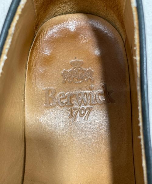 berwick（バーウィック）berwick (バーウィック) ダブルモンクローファー ブラック サイズ:38の古着・服飾アイテム