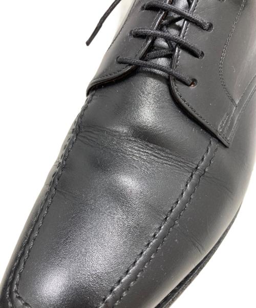 SCOTCH GRAIN（スコッチグレイン）SCOTCH GRAIN (スコッチグレイン) Uチップレザーシューズ ブラック サイズ:24の古着・服飾アイテム