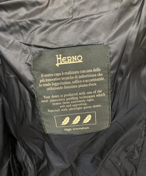 HERNO（ヘルノ）HERNO (ヘルノ) ダウンジャケット ネイビー サイズ:48の古着・服飾アイテム
