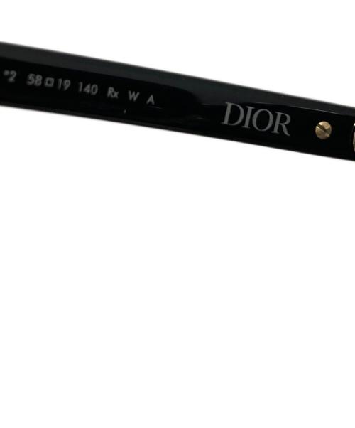 Dior（ディオール）Dior (ディオール) サングラス ブラック サイズ:58□19の古着・服飾アイテム