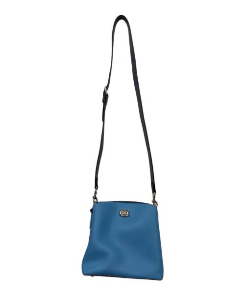 COACH（コーチ）COACH (コーチ) ウィロウ バケット バッグ スカイブルーの古着・服飾アイテム