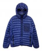 STONE ISLANDストーンアイランド）の古着「ガーメントダイ マイクロヤーンダウンジャケット」｜ブルー
