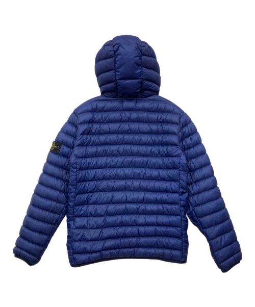 STONE ISLAND（ストーンアイランド）STONE ISLAND (ストーンアイランド) ガーメントダイ マイクロヤーンダウンジャケット ブルー サイズ:Mの古着・服飾アイテム