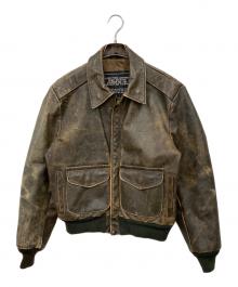 Schott（ショット）の古着「レザージャケット」｜ブラウン