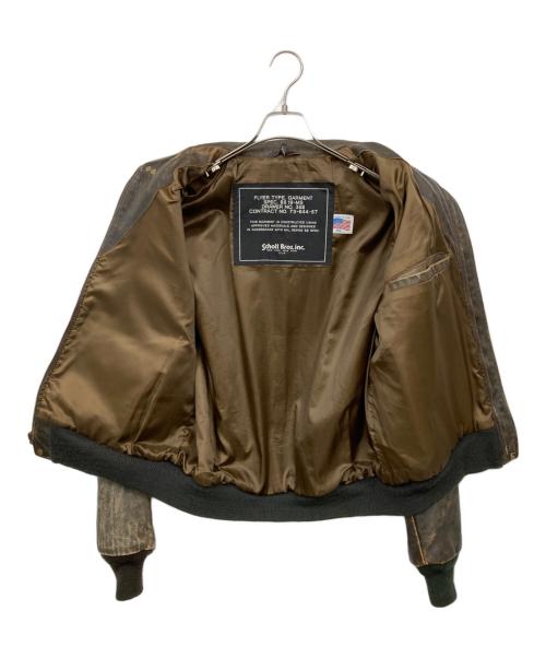 Schott（ショット）Schott (ショット) レザージャケット ブラウン サイズ:42の古着・服飾アイテム