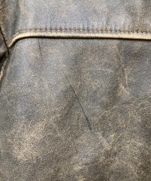 Schott（ショット）Schott (ショット) レザージャケット ブラウン サイズ:42の古着・服飾アイテム
