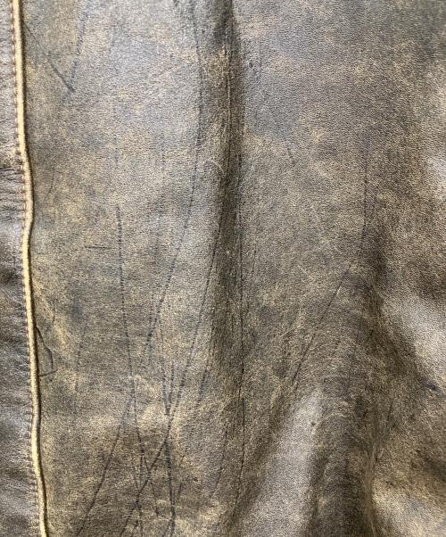 Schott（ショット）Schott (ショット) レザージャケット ブラウン サイズ:42の古着・服飾アイテム