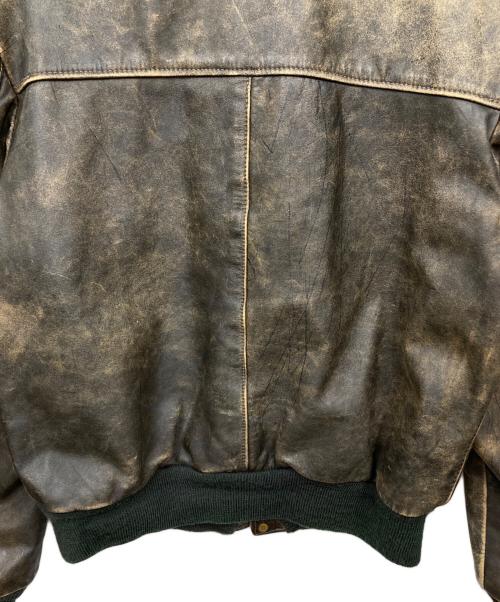Schott（ショット）Schott (ショット) レザージャケット ブラウン サイズ:42の古着・服飾アイテム
