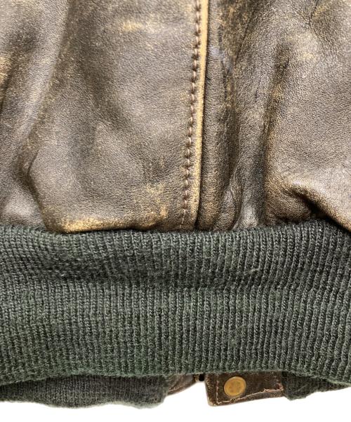 Schott（ショット）Schott (ショット) レザージャケット ブラウン サイズ:42の古着・服飾アイテム