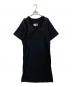MM6 Maison Margiela（エムエムシックスメゾンマルジェラ）の古着「半袖ワンピース」｜ブラック