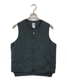 POST O'ALLS（ポストオーバーオールズ）の古着「NORTHWEST VEST」｜グレー