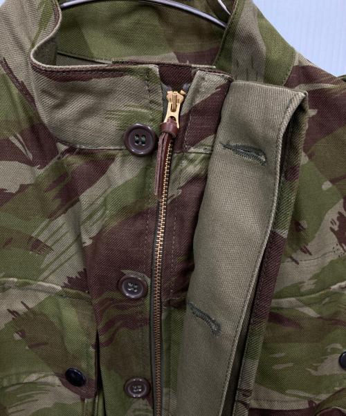 French Army（フランス軍）French Army (フランス軍) 空挺部隊パラトルーパージャケット カーキ サイズ:S/Mの古着・服飾アイテム