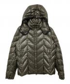 MONCLERモンクレール）の古着「BERRIAT GIUBBOTTO ダウンジャケット」｜カーキ