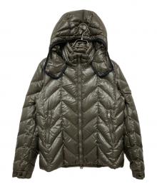 MONCLER（モンクレール）の古着「BERRIAT GIUBBOTTO ダウンジャケット」｜カーキ