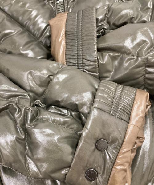 MONCLER（モンクレール）MONCLER (モンクレール) BERRIAT GIUBBOTTO ダウンジャケット カーキ サイズ:1の古着・服飾アイテム