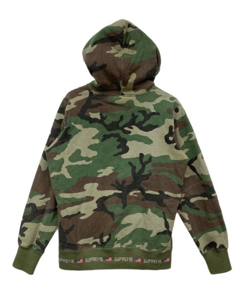 SUPREME（シュプリーム）Supreme (シュプリーム) パーカー グリーン サイズ:Mediumの古着・服飾アイテム