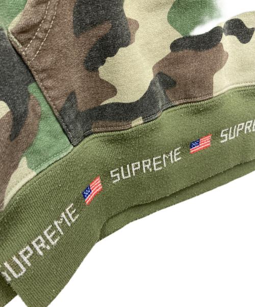 SUPREME（シュプリーム）Supreme (シュプリーム) パーカー グリーン サイズ:Mediumの古着・服飾アイテム