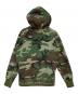 Supreme (シュプリーム) パーカー グリーン サイズ:Medium：13000円
