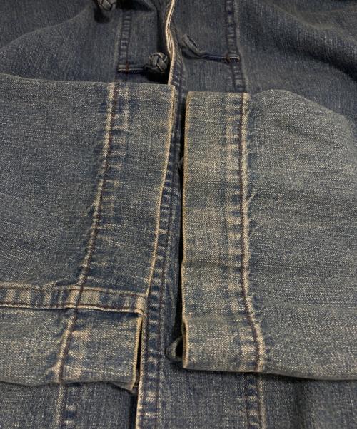 orSlow（オアスロウ）orSlow (オアスロウ) チャイナジャケット ブルー サイズ:3の古着・服飾アイテム