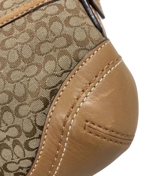 COACH（コーチ）COACH (コーチ) ソーホーワンショルダーバッグ ベージュの古着・服飾アイテム