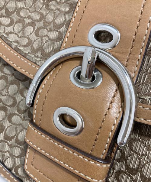 COACH（コーチ）COACH (コーチ) ソーホーワンショルダーバッグ ベージュの古着・服飾アイテム