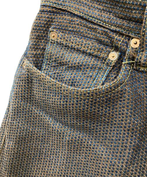 KAPITAL（キャピタル）KAPITAL (キャピタル) Century Denim 5P Monkey Cisco ブラウン サイズ:34の古着・服飾アイテム