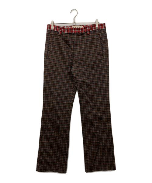 MARNI（マルニ）MARNI (マルニ) パンツ レッド サイズ:46の古着・服飾アイテム