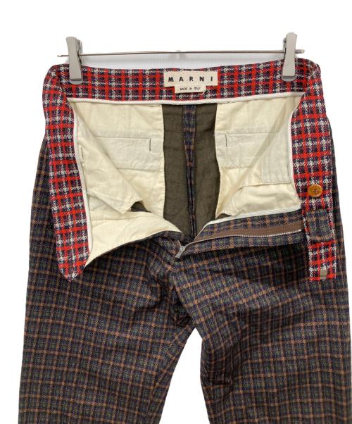 MARNI（マルニ）MARNI (マルニ) パンツ レッド サイズ:46の古着・服飾アイテム