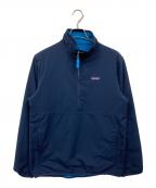 Patagoniaパタゴニア）の古着「リバーシブルスナップTグリセードプルオーバー」｜ネイビー