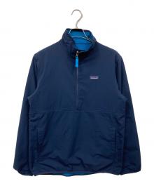 Patagonia（パタゴニア）の古着「リバーシブルスナップTグリセードプルオーバー」｜ネイビー
