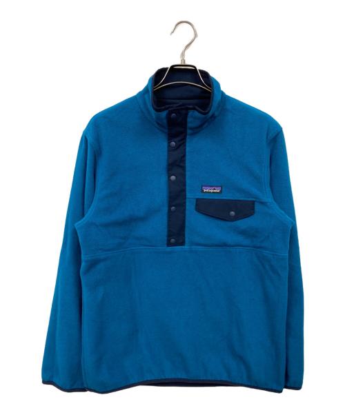 Patagonia（パタゴニア）Patagonia (パタゴニア) リバーシブルスナップTグリセードプルオーバー ネイビー サイズ:Sの古着・服飾アイテム